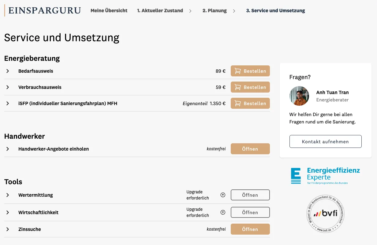 Energieberatung & Services